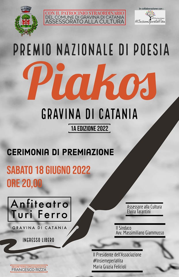 Premio Nazionale di Poesia Piakos