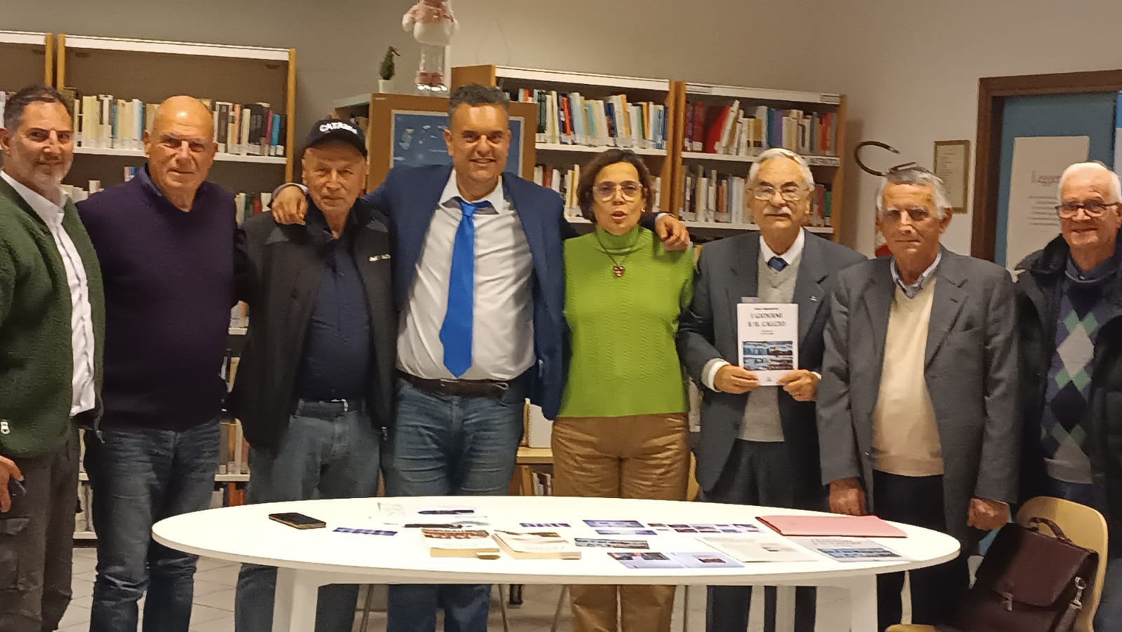 In biblioteca un incontro per parlare di calcio 