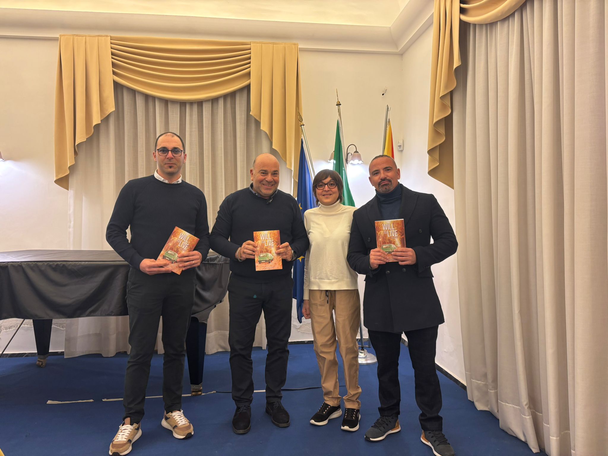 Presentato il libro "Will to live" di Alessia Gambuzza 