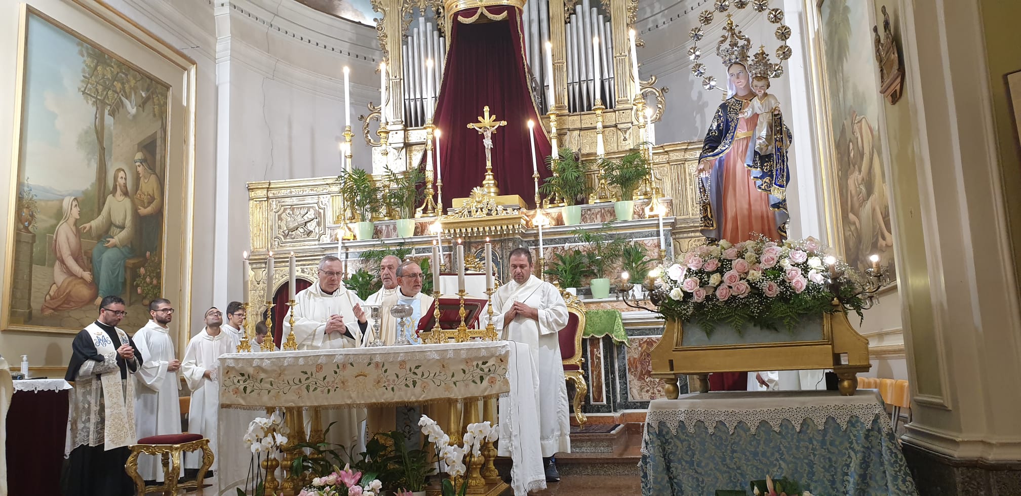 Conclusi i festeggiamenti in onore della Madonna del Rosario 