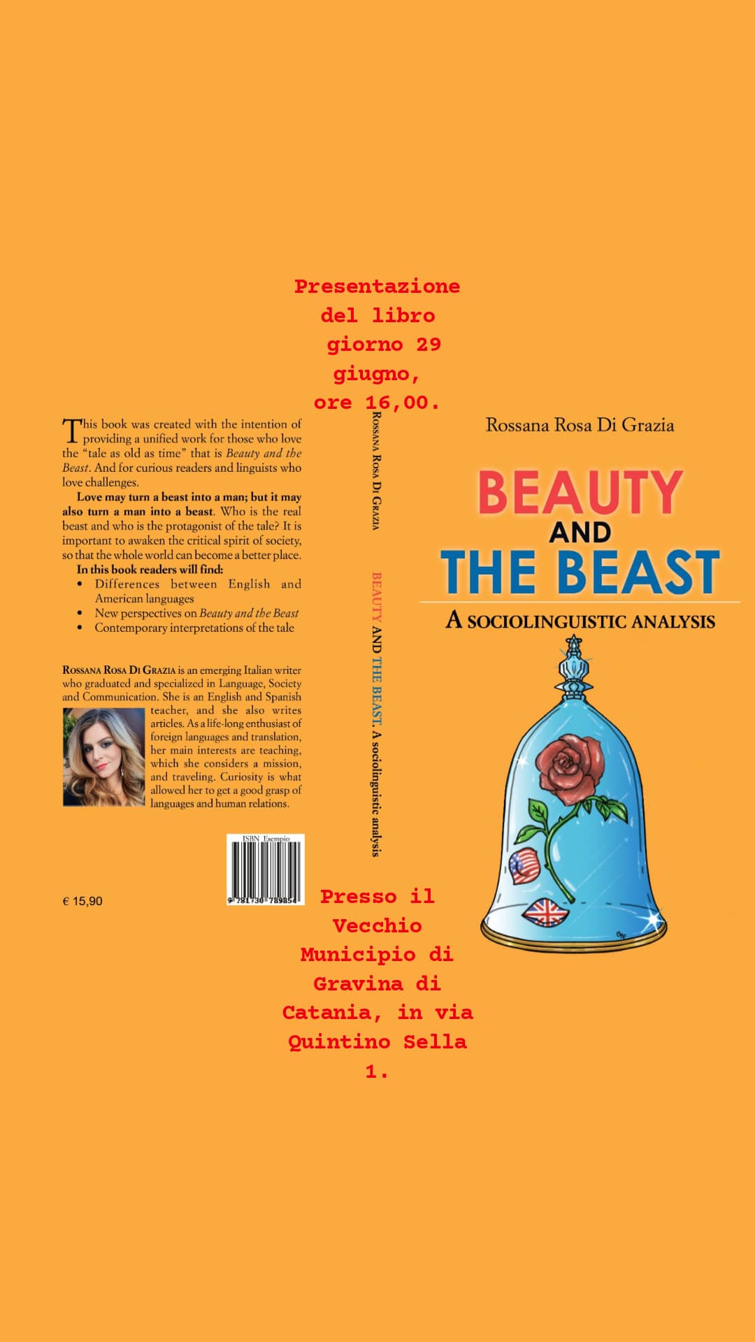 Presentazione del libro 'Beauty and the Beast. A sociolinguistic analysis'